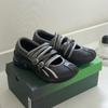 Mary Jane Sneakers Women Trendy Fashion Street Thick Bottom Shoes Flat Casual Women Strappy Ballet Sneakers Black
