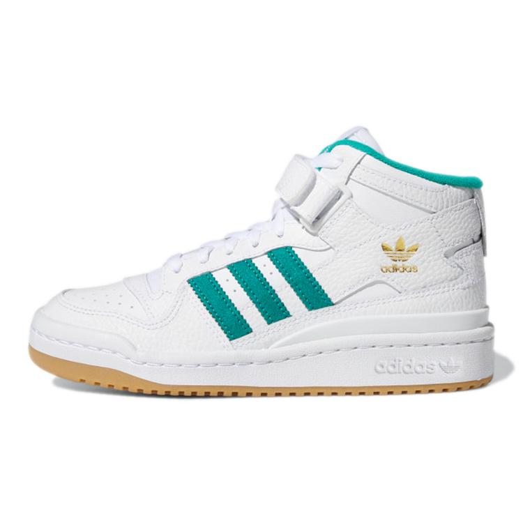 Adidas Originals FORUM Mid J Comfortable Abrasion Resistant Abrasion Resistant Mid top Kids  Skateboarding Shoes H00733 37⅓