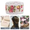 DIY Lace Printed Flower Burlap Ribbon Hessian Jute Belt Strap Wedding Cloth Decoration 5m