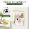 8Pcs Creative Tiny Magnetic Bud Vases 3D Refrigerator Magnets Vase  Living Room