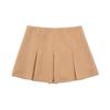 Za Spring New Arrivals Women's Clothing Zr European and American Style Fashion High Waist Slimming Wide Pleated Skirt Mini Skirt 7385524