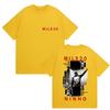Rapper Ninho Mils 20 Album 2026 Merch T-Shirt Unisex Gothic Hip Hop Kleidung T-Shirts Retro-Stil Kurzarm-T-Shirts Unisex