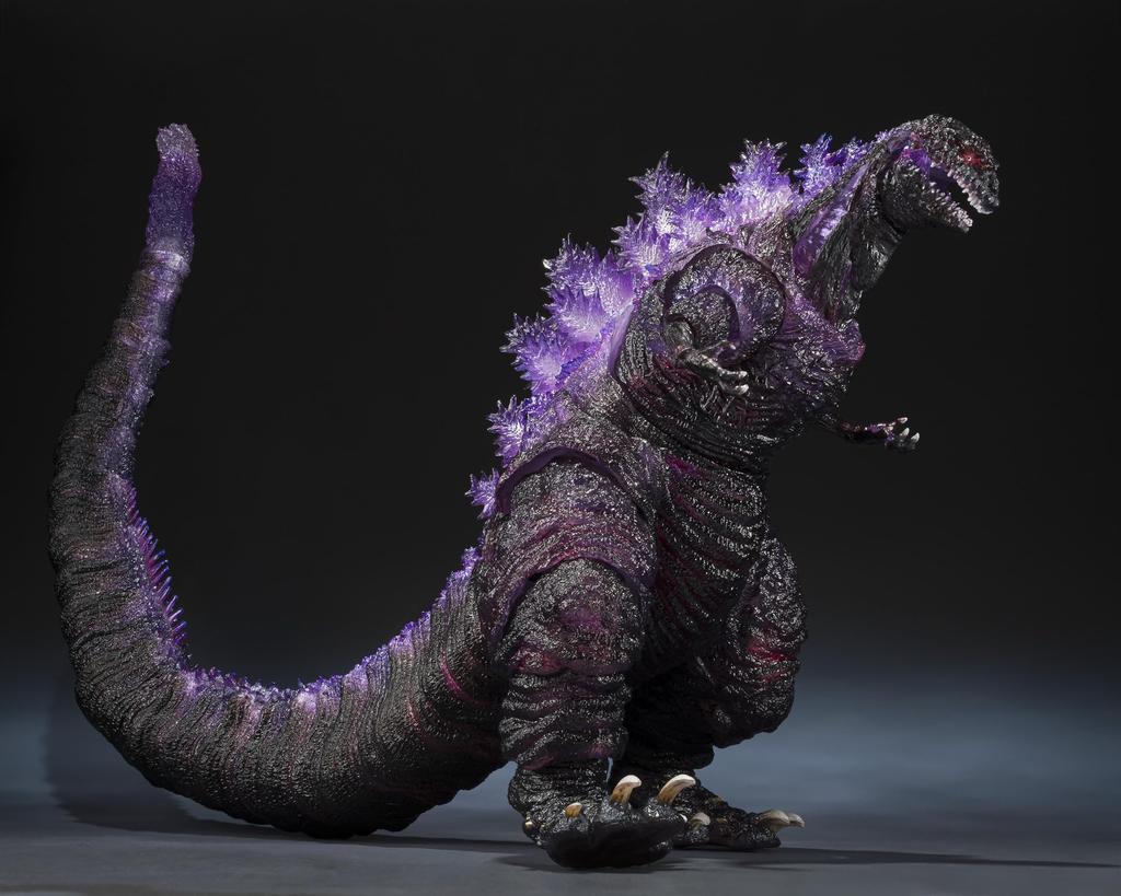 TAMASHII NATIONS MonsterArts Godzilla 4th Form Awakening Graphic 180mm PVC Painted Movable Figure S.H. (2016) Ver. "Shin Godzilla" -Movie Plus-