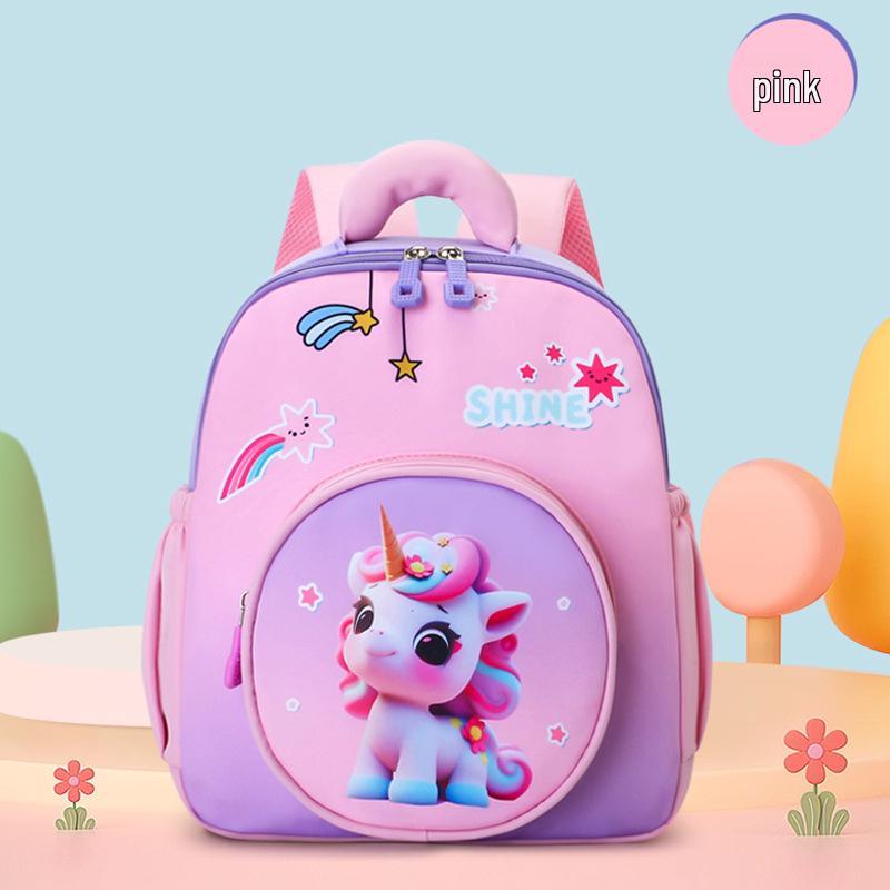 Cute Dinosaur & Unicorn Children's Backpack for Preschool or Kindergarten 