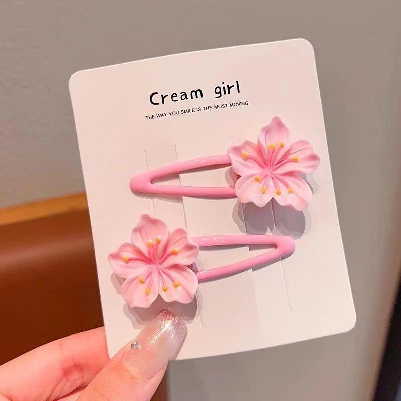 

Набор детских заколок для волос Детская повязка на голову Аксессуары Милая детская заколка для волос Заколки Розовый цветочный Девочка Детские заколки для волос Аксессуары для волос