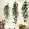 Artificial Plants Simulated Plant Vines Spring Hanging Home Living Room Wall Outdoor Garden Yard Wedding Wreath Decora Diy Gifts
