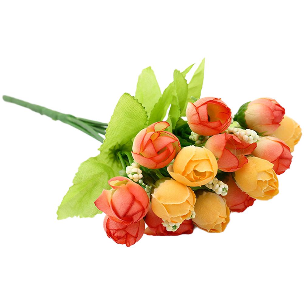 1 Stück 22 cm Künstliche Sternknospen Rosen Plastikblumen für Hochzeit Heimdekoration Heimdekorationszubehör