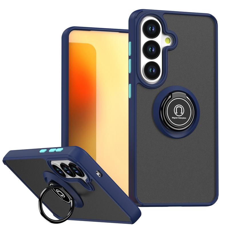 

Shockproof Armor Phone Case For Samsung Galaxy S26 Ultra S 26 Plus 5G GalaxyS26 Magnetic Ring Stand Holder Clear Cover For S26 Plus 5G