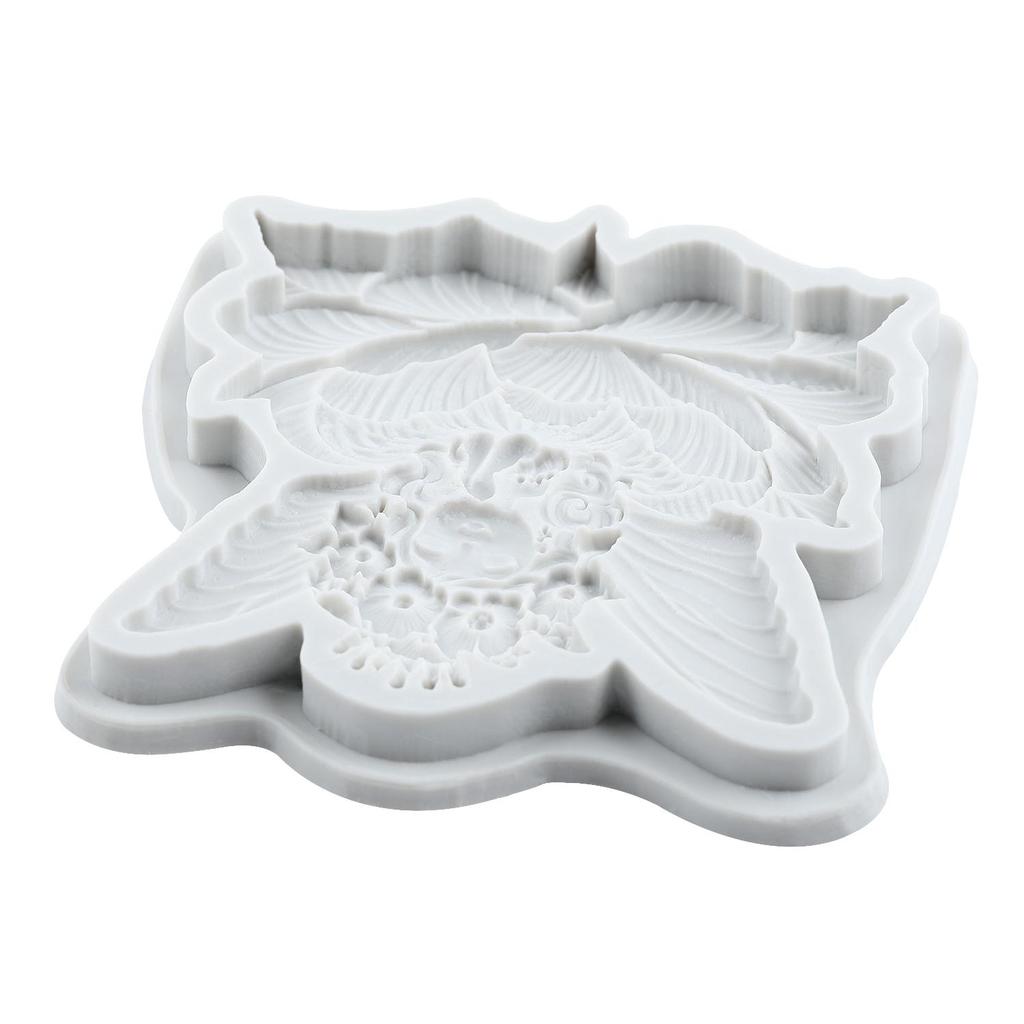 Květinová víla Silikonové formy Motýlí víla Fondánová forma Nástroje na zdobení dortů Topper na cupcake Čokoládová bonbónová řemesla Gumová pasta Polymerová hlína