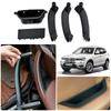 Black Beige Carbon Fiber Color Left Side Door Interior Inner Handle Pull Trim For BMW F25 F26 X3 X4 2011-2017 LH