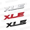 FVEX7 LE XLE XLS Badge Car Head Trunk Body Sticker Decal Emblem Accessories For Toyota Corolla Yaris Camry Auris Rav Metal Car Styling