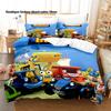 3D-gedrucktes Bob der Baumeister Bettwäscheset Bettbezug Kissenbezug Für Kinder Schlafzimmer Dekor Einzelbett Doppelbett Queen Size King Size Bettwäsche