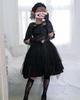 JIURUN Lolita Gothic Lolita Jumper Plus Mori Sweet Sash Gothic Lady One-Piece Costume, Skirt, Cosplay, Anime, Size, Girl, Lolita, Outerwear, Gloves,