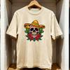 Cinco de Mayo skull and roses tshirt Women Unisex Casual cotton graphic t shirts Adult streetwear camisetas tops tee Shortsleev