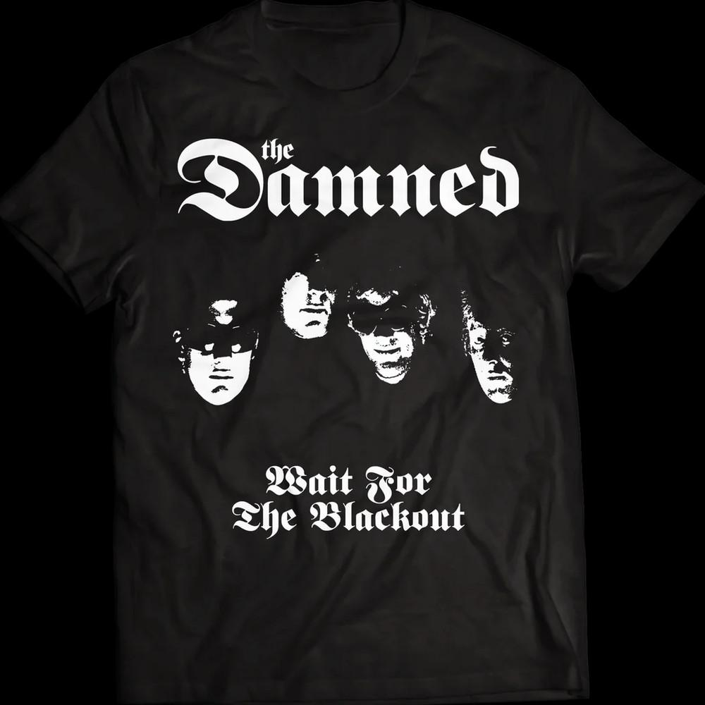 The Damned rock band wait for the blackout black T-shirt Unisex tee Unisex T-Shirt XXL