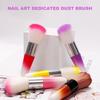 Make-up Pinsel Superweiche Borsten Anti-Haaren Nylon Foundation Pinsel Nail Art Staub Reiniger Pinsel Beauty Zubehör