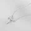 Girls Collar Diamante Bowknot Necklace Jewelry Choker Chain Glinting Crystal
