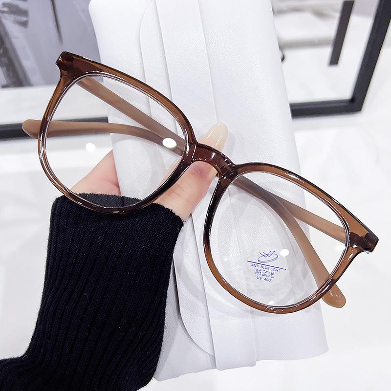 Anti-blue light glasses, matte frame glasses, women s ultra-light glasses frame