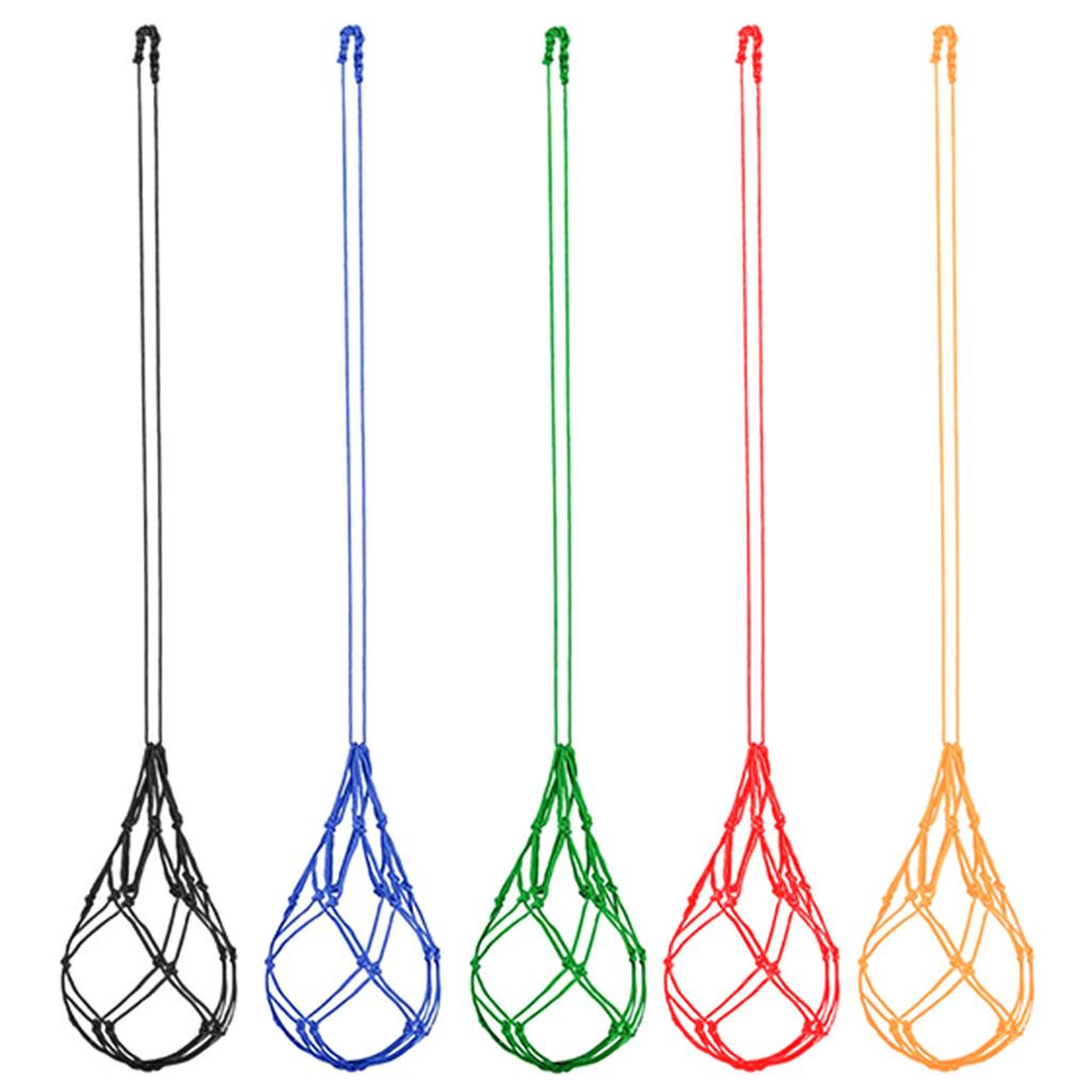 Soccer Kick Trainer Net with Soccer Locked Net Designs, Soccer Bungee Training Juggling Net Fits Soccer Size 3, 4, 5