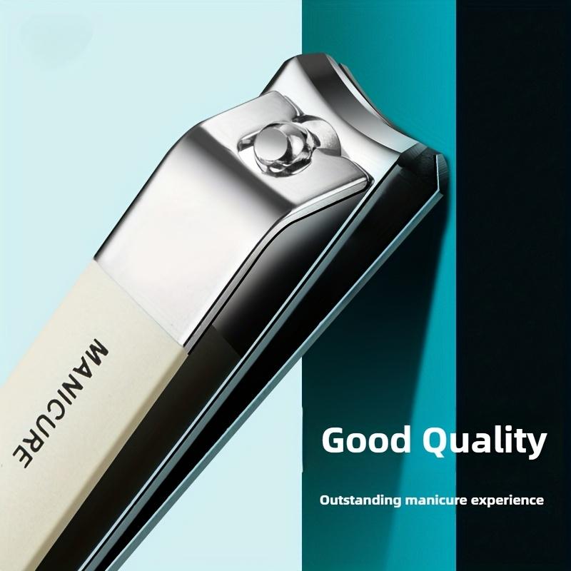 Xiaomi 2pcs Set Stainless Steel Sharp Edge Nail Clippers with Nail File Set for Manicure And Pedicure Convenient Portable Travel Outfit