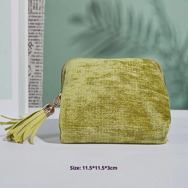 5-Layer Storage Bag Velvet Jewelry Pouch Bags For Watch Bracelet Rings Earring Portable Travel Jewelry Case
