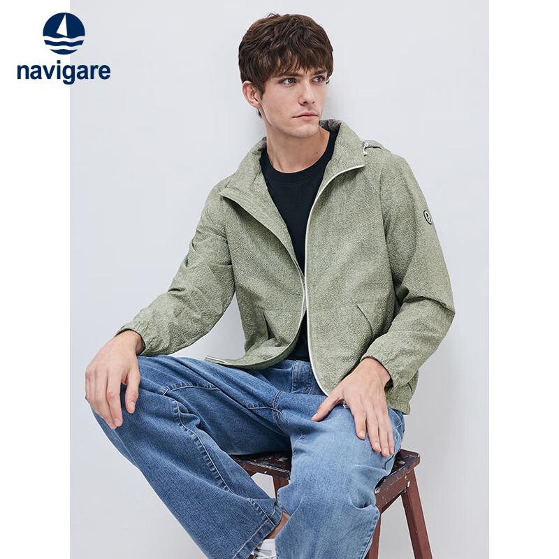 

Navigare Men s 3-Proof Washable Outdoor Jacket with Hidden Hood S