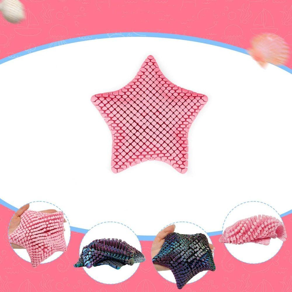 Colorful Starfish Decoration Moveable Joints Movable Starfish Toy  Home Furnishings