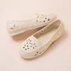 Breathable One Foot Perforated Women's Summer Toe Cap Anti Slip Single Shoe Mesh Sandals