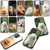 Phone Cover Pet Pomeranian Dog Casing for Samsung Galaxy S25 S24 S22 S23 FE Ultra Plus A56 A05 A06 A15 A16 A55 S7 Edge Case