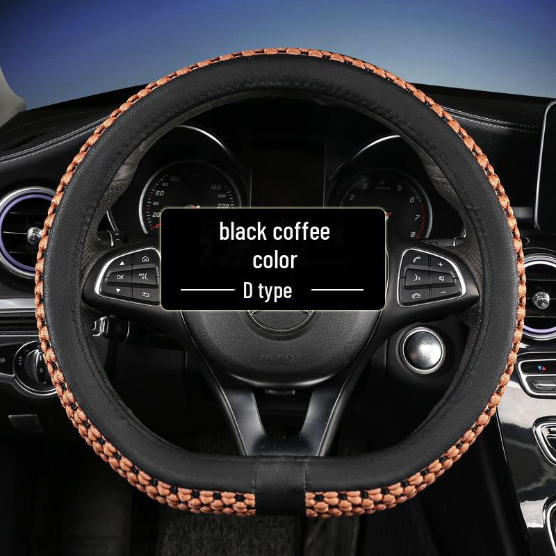 Husa de volan din matase de gheata respirabila pentru toate anotimpurile: Capac universal pentru maner auto