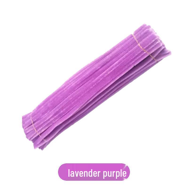 Buntes Chenilledraht DIY-Set: Verschlüsselte, veränderbare Pfeifenreiniger für pädagogische Kinderprojekte