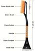 Xiaomi Snow Brush and Ice Scrapers 2-in-1 Detachable Shovel Design for Car Windshield Snow Removal Tool for Cars Trucks SUVs