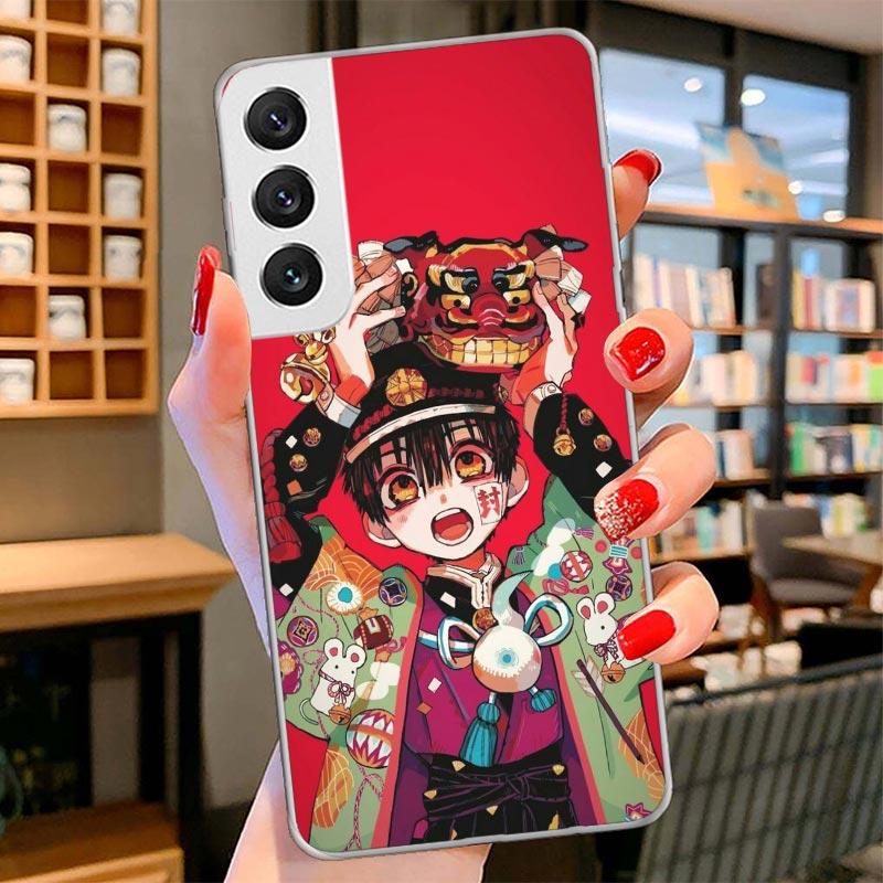 Toilet bound Hanako Kun Anime Cover Phone Case For Samsung Galaxy S26 S25 Edge S24 Ultra S23 S22 Plus S21 S20 FE Soft Fundas She