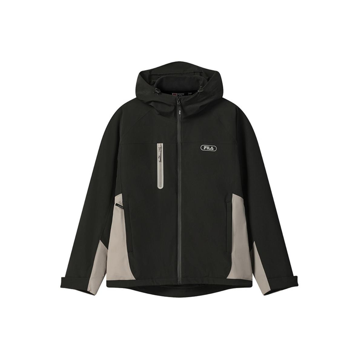 

Fila Оригинальная отстегивающаяся куртка «два в одном», удобная, теплая, повседневная, универсальная, тканая куртка, мужская куртка F11M549702FBK M