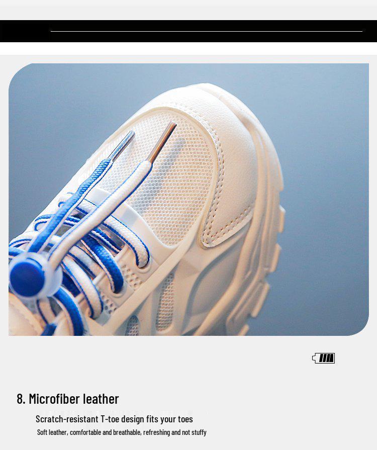 Breathable Children's Mesh Sports Shoes: Stylish, Soft Sole Casual Sneakers for Boys & Girls, Perfect for Spring & Autumn Running or Everyday Wear