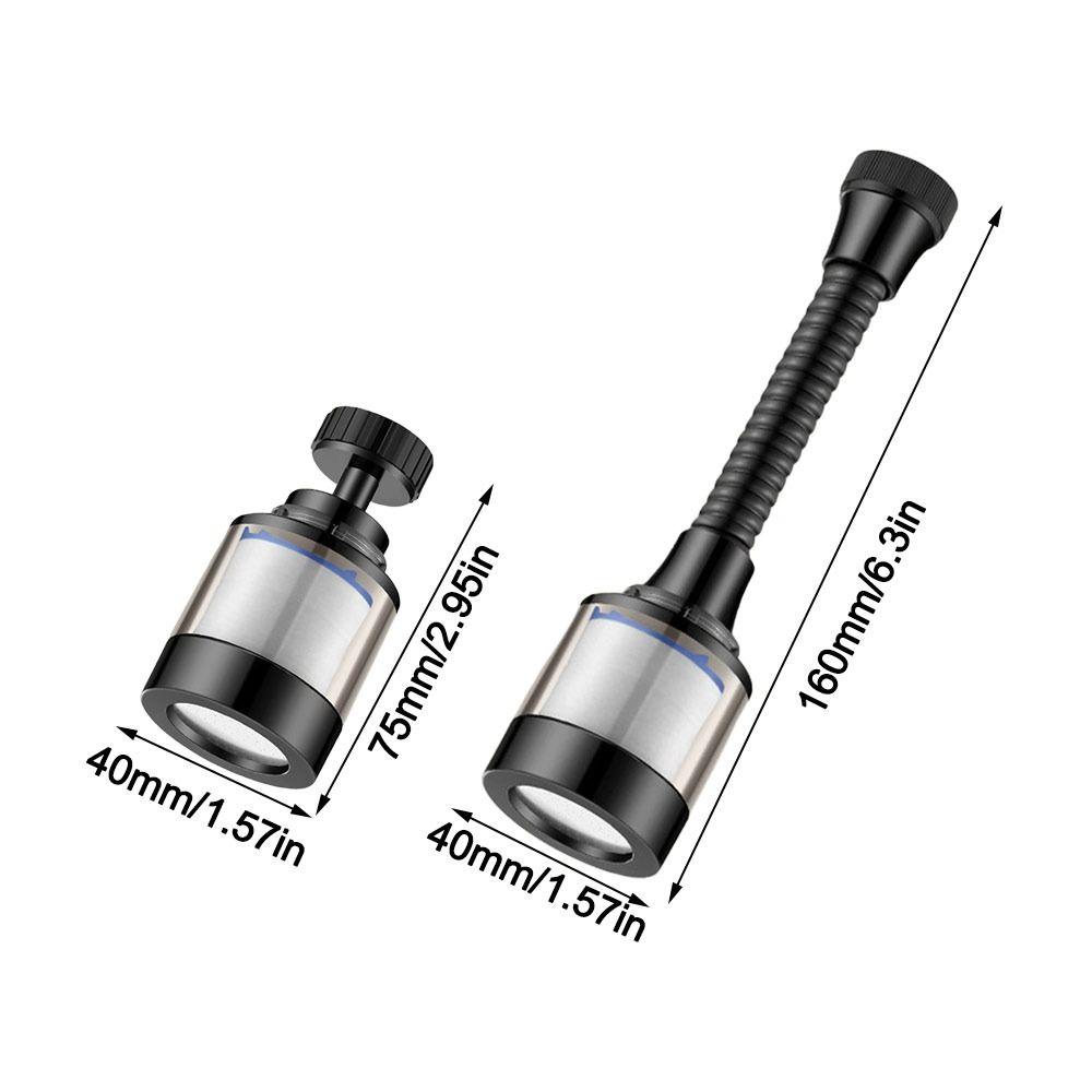 316 Stainless Steel Kitchen Faucet Purifier 360° Rotation Multi-Functional Anti Splash Faucet Leak-Proof Faucet Tap Water Filter