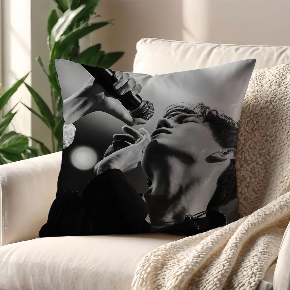 Singer DDimash KKudaibergens cushion cover For Pillow Printing Sofa Decoration Home Car Room Coffee Office Nordic Simplicity