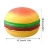 Slow Rebound Hamburger Stress Pinch Le Soft Squeeze Sensory Fidget Bread  Autism Sensory Toy