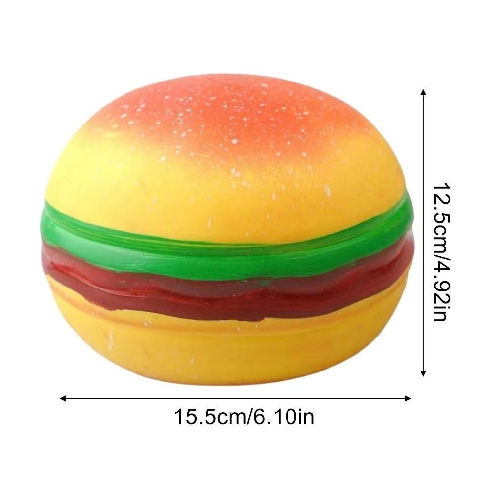 Slow Rebound Hamburger Stress Pinch Le Soft Squeeze Sensory Fidget Bread Autism Sensory Toy