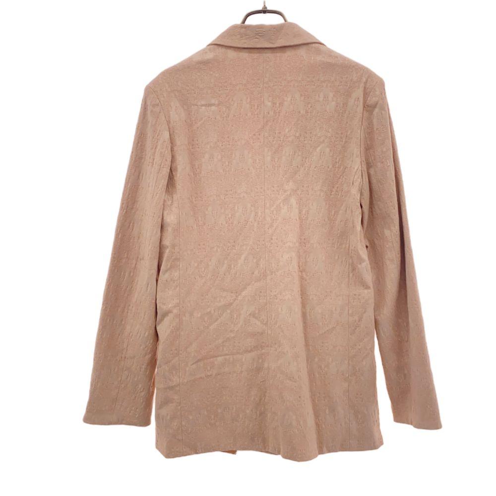 Eimy Istoire Unused Floral Double Tailored Jacket FREE Pink Race Women Used