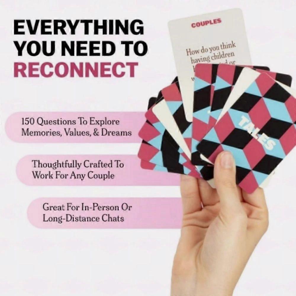 Conversation Starter Cards Couples Edition for Couple Games Date Night 150 Cards