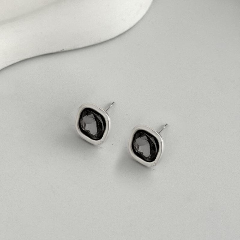 Elliptical Hollow Square Black Diamond Bracelet Fashionable Geometric Diamond Inlay Splice Bracelet Jewelry Accessories Gifts A3