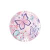 Pink Butterfly-Themed Birthday Party Set: Disposable Banners, Tableware, Paper Cups, and Paper Plates for Decorations and Party Setup