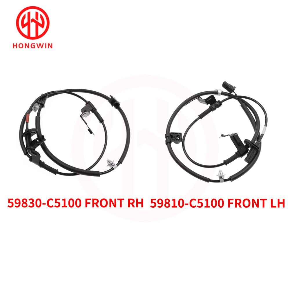 

New ABS Wheel Speed Sensor Front Axle Left & Right Side OE 59810-C5100 59830-C5100 For Kia Sorento 2.0L 2.4L 3.3L 2016 2017- FRONT LH RH