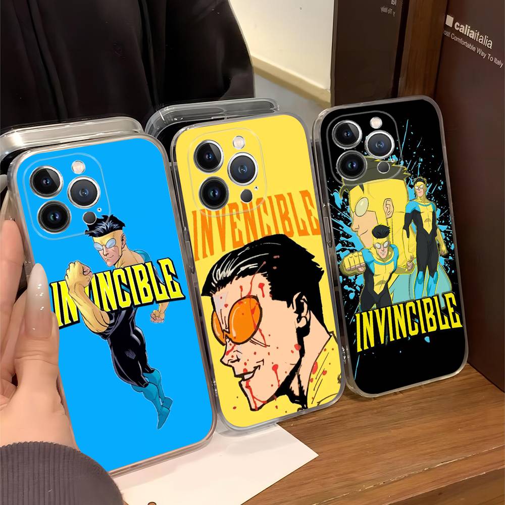 Cartoon Popular Anime I-invincibleS Phone Case For IPhone 17 16 15 14 11 12 13 Mini Pro XS Max Plus Funda Shell
