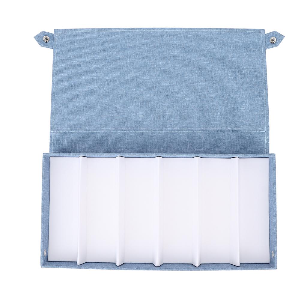 Eyeglasses Collector 6 Slots Multiple Eyeglasses Storage Case Box Organizer for Women Men UseSky