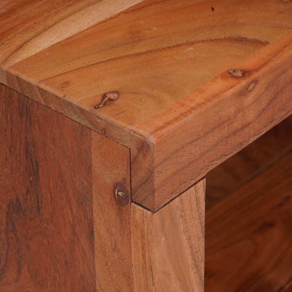 Bookshelf Brown 50 X 30 X 40 Cm Solid Acacia Wood