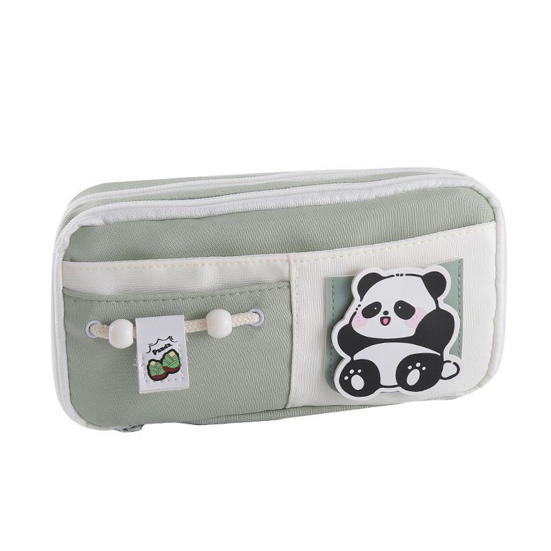 Style Highcapacity Girls Pencil Bag With Durable Canvas Material For Students And Teens