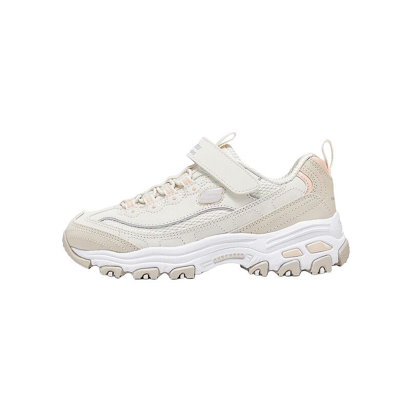 Skechers Kids Comfortable Shock Absorbing Support Low Top Casual Shoes Kids sneakers Natural Multicolor 319062L-NTMT 28.5