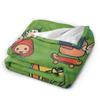 Tamagotchis Digital Pet  Blankets  Soft Warm Graphic Plush Throw Blanket  Airplane Travel Flannel Bedspread Bed Cover